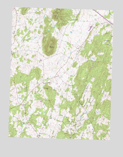 Orlean, VA USGS Topographic Map