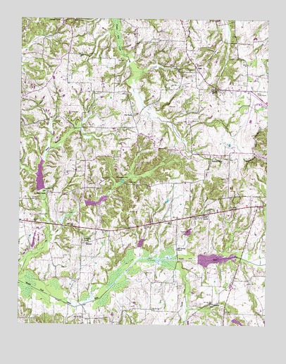 Osage, TN USGS Topographic Map