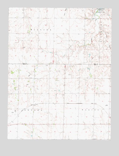 Osgood, KS USGS Topographic Map