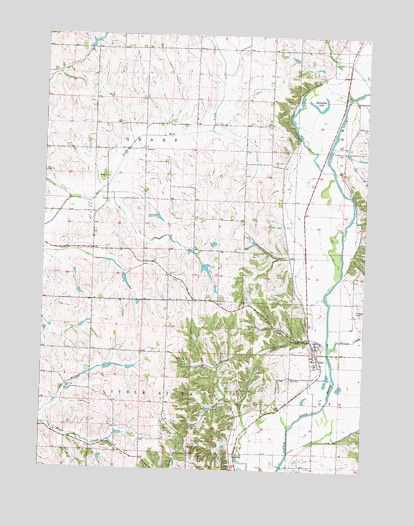 Oto, IA USGS Topographic Map