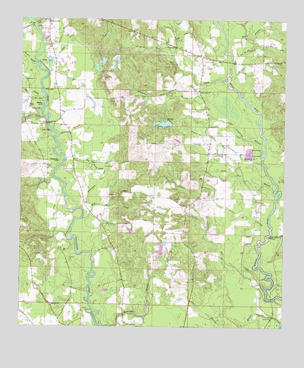 Ovett SE, MS USGS Topographic Map