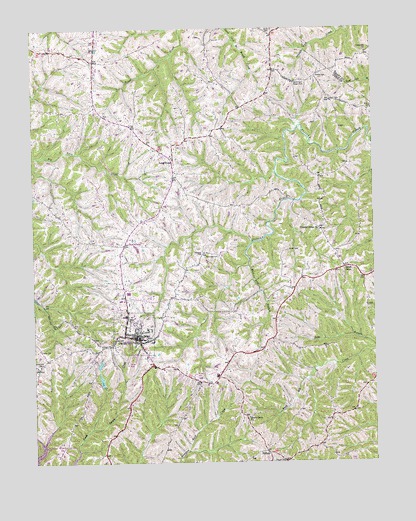 Owenton, KY USGS Topographic Map