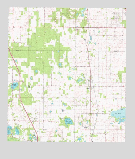 Oxford, FL USGS Topographic Map