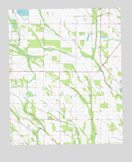Park Grove, AR USGS Topographic Map