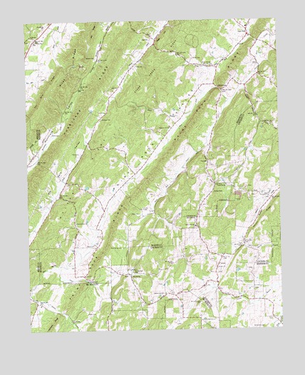 Pattie Gap, TN USGS Topographic Map