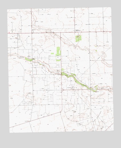 Paynes Corner, TX USGS Topographic Map
