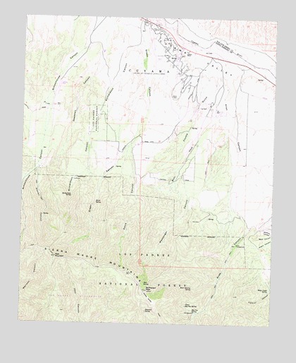 Peak Mountain, CA USGS Topographic Map
