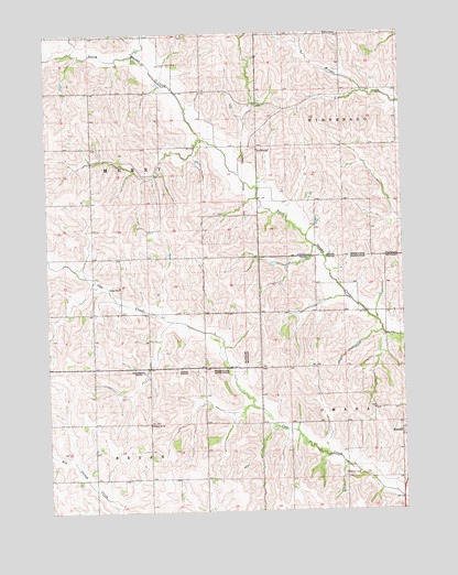 Pender NE, NE USGS Topographic Map