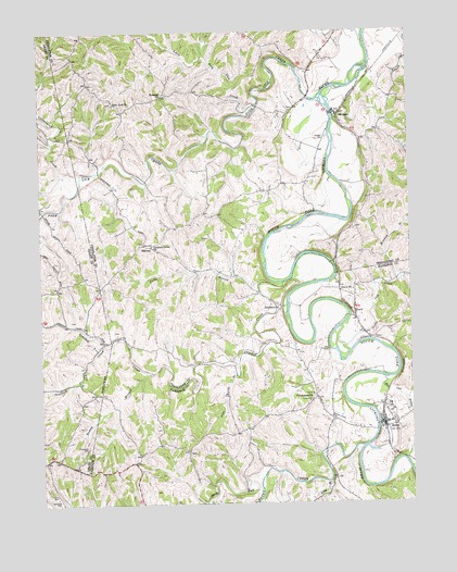 Berry, KY USGS Topographic Map
