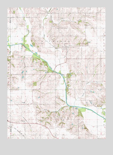 Peoria, IA USGS Topographic Map