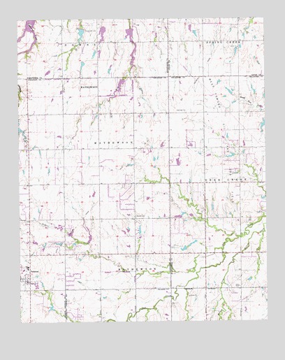 Piedmont, OK USGS Topographic Map