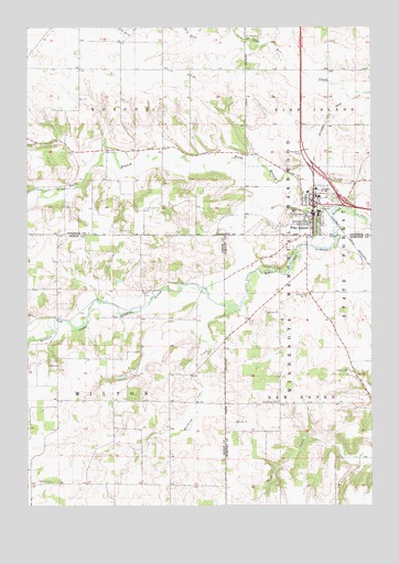 Pine Island, MN USGS Topographic Map