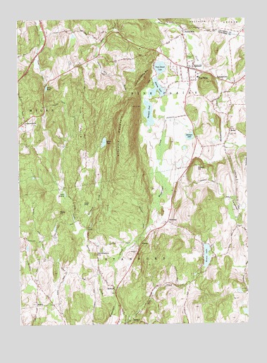 Pine Plains, NY USGS Topographic Map