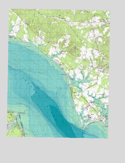 Piney Point, MD USGS Topographic Map