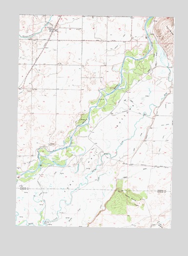 Pingree, ID USGS Topographic Map