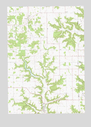 Plum City, WI USGS Topographic Map