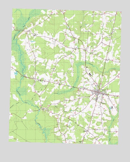Beulaville, NC USGS Topographic Map