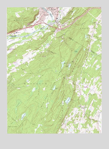 Port Jervis South, NY USGS Topographic Map