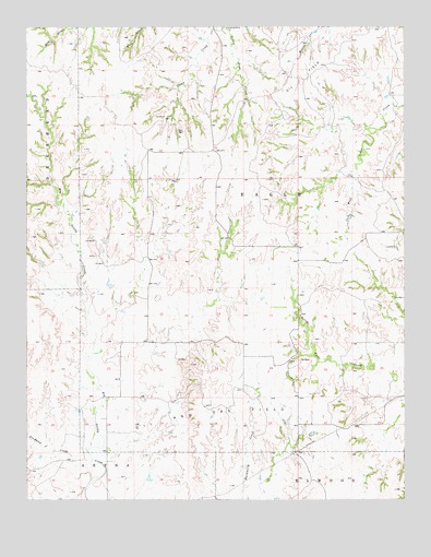 Pump Creek, KS USGS Topographic Map