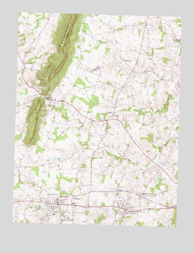 Purcellville, VA USGS Topographic Map