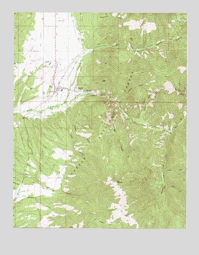 Questa, NM USGS Topographic Map