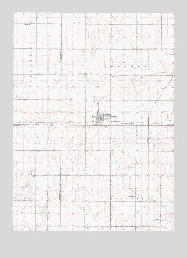 Radcliffe, IA USGS Topographic Map