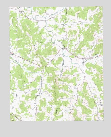 Readyville, TN USGS Topographic Map
