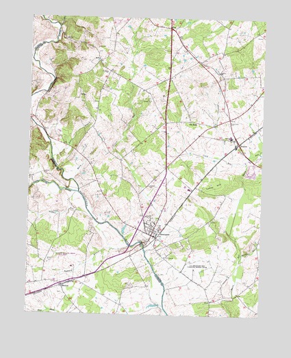 Remington, VA USGS Topographic Map
