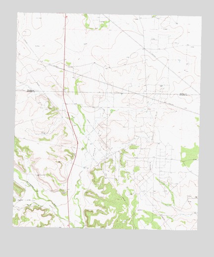 Big Lake SW, TX USGS Topographic Map