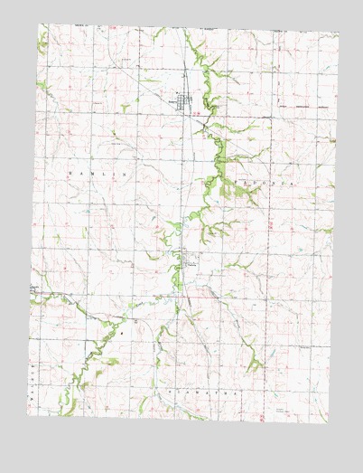 Reserve, KS USGS Topographic Map