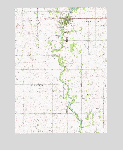 Riceville, IA USGS Topographic Map