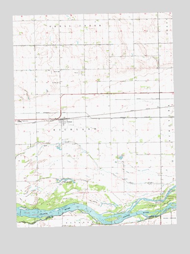Richland, NE USGS Topographic Map