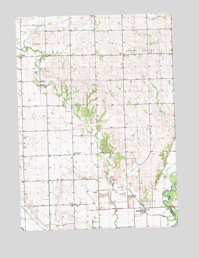 Richland, SD USGS Topographic Map