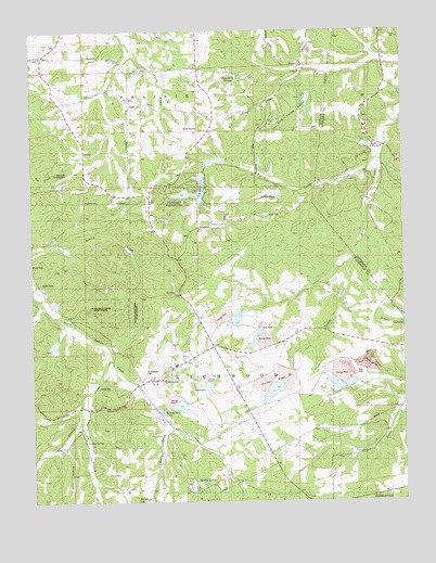 Richwoods, MO USGS Topographic Map