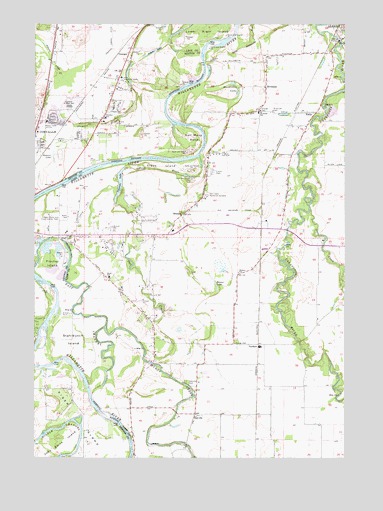 Riverside, OR USGS Topographic Map