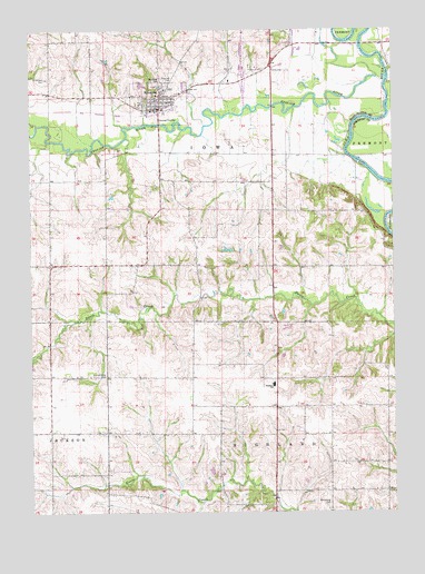 Riverside, IA USGS Topographic Map
