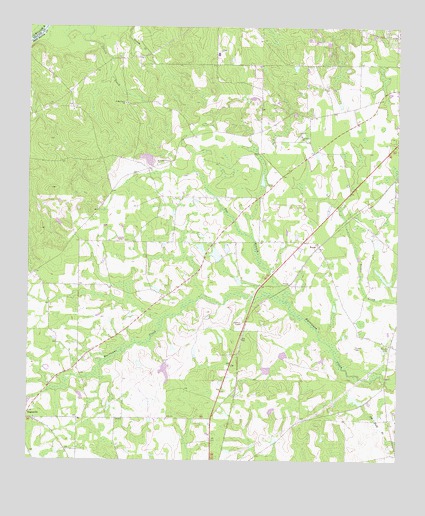 Roper, GA USGS Topographic Map