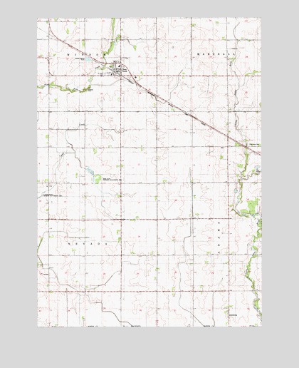 Rose Creek, MN USGS Topographic Map