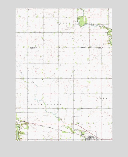 Rudd, IA USGS Topographic Map