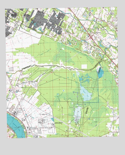 Saint Gabriel, LA USGS Topographic Map