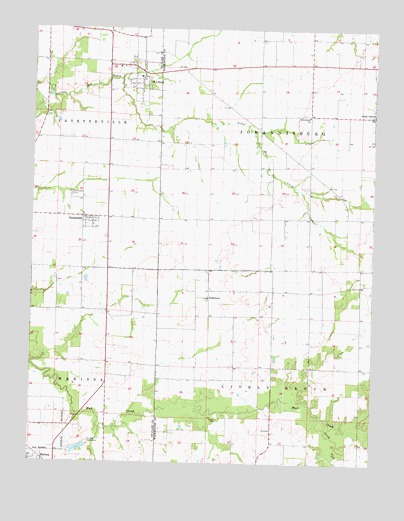 Saint Libory, IL USGS Topographic Map