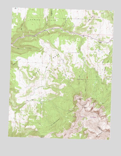 Sams, CO USGS Topographic Map
