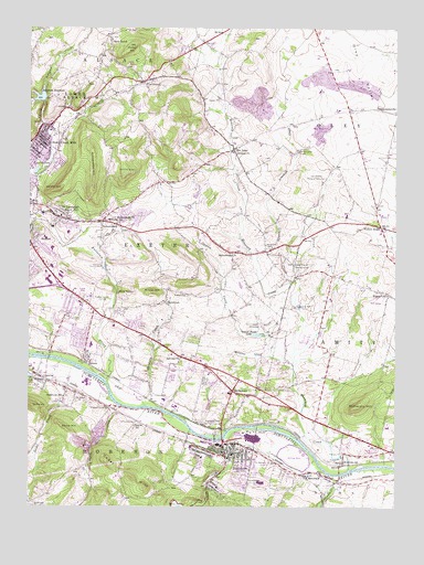 Birdsboro, PA USGS Topographic Map