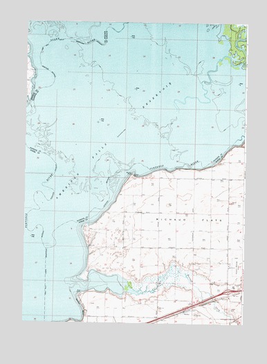 Schiller, ID USGS Topographic Map