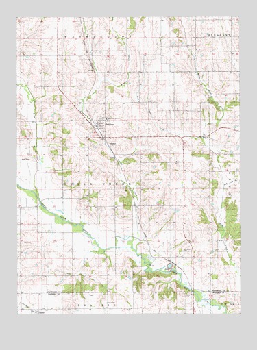Searsboro, IA USGS Topographic Map