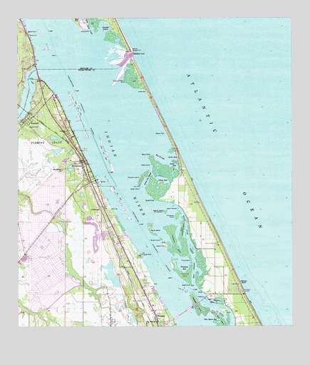 Sebastian, FL USGS Topographic Map