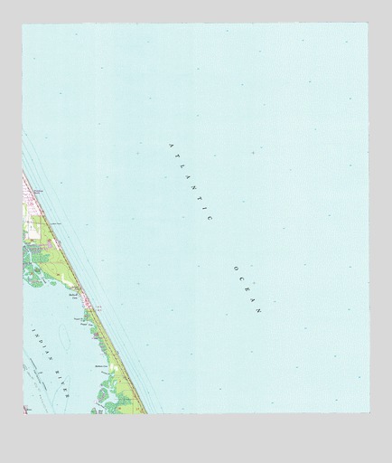Sebastian NW, FL USGS Topographic Map