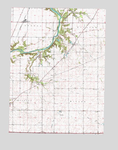 Serena, IL USGS Topographic Map