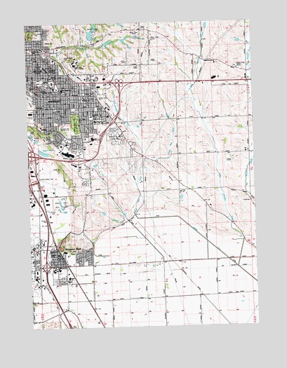 Sergeant Bluff, IA USGS Topographic Map