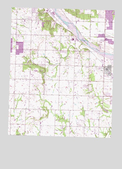 Bixby, OK USGS Topographic Map